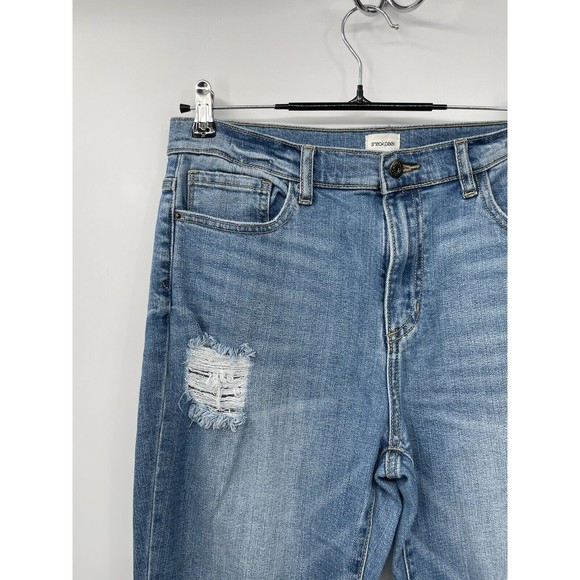 Sneak Peek Jeans Women's Size 11/30 Blue High Rise Medium Wash 5-Pocket - Picture 2 of 8